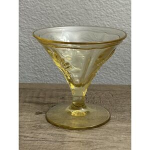 Fostoria Baroque Topaz Champagne Sherbet Glass 4"